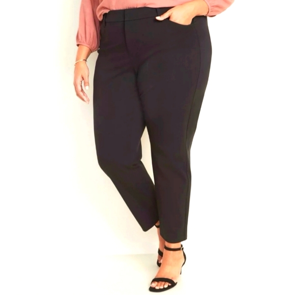 NWT Plus Size Old Navy Pixie Ankle Pants - Picture 1 of 12